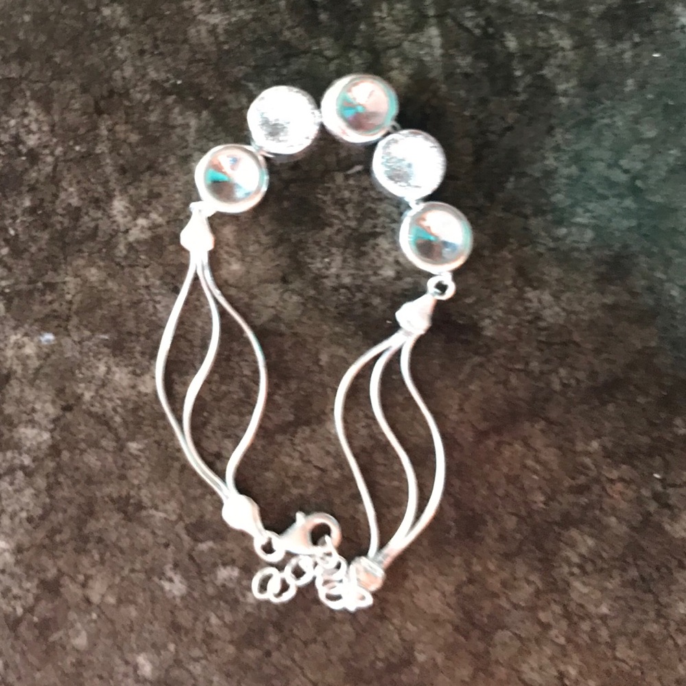 925 sterling silver bracelet 7.5”